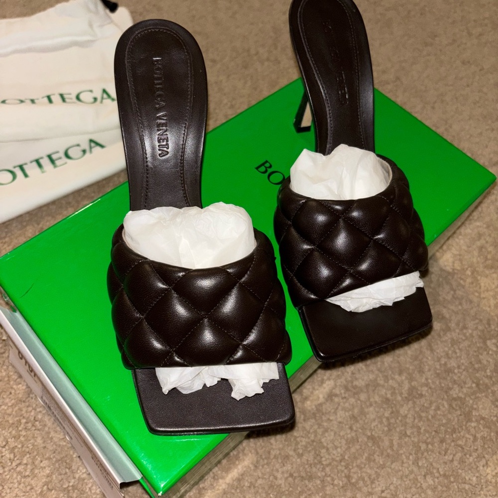 Bottega Veneta heels.